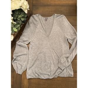 Chelsea 28 Cashmere Blend Wrap Top – Size Medium – Excellent Condition